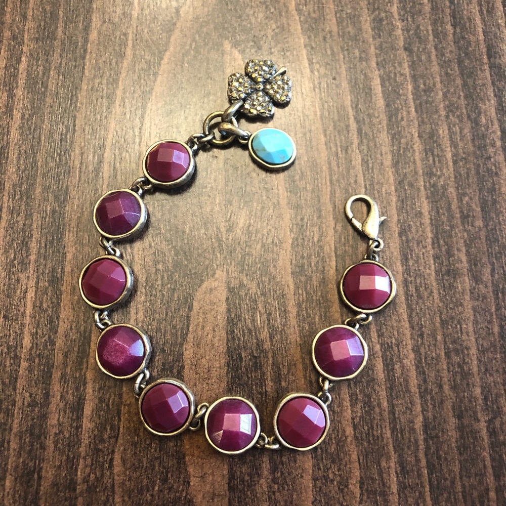 Lucky Brand Cut Stone Bracelet